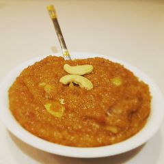 A picture of Moong Dal Halwa.