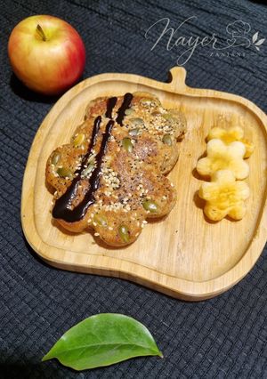 عکسی از دستور نان سیب