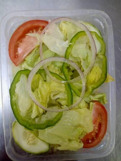 A picture of Simple Garden salad #vegetable contest.