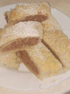 Almás, diós rétes recept fotója