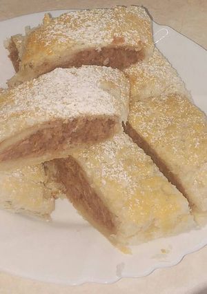 Almás, diós rétes recept fotója