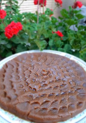 عکسی از دستور حلوا با آرد گندم