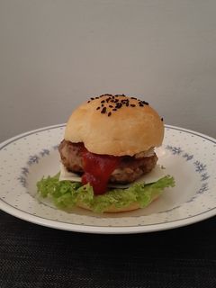 Foto resep Burger Bun (tanpa telur)