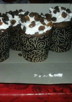 Foto resep Cup cake coklat batik kismis