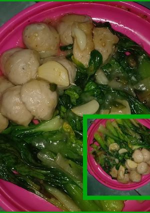 Foto resep Pokcay Bakso🥰