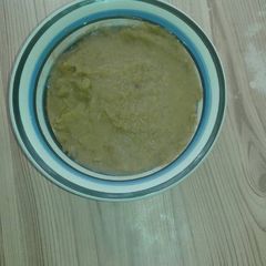 Split peas soup A picture of Split peas soup.