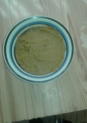 A picture of Split peas soup.