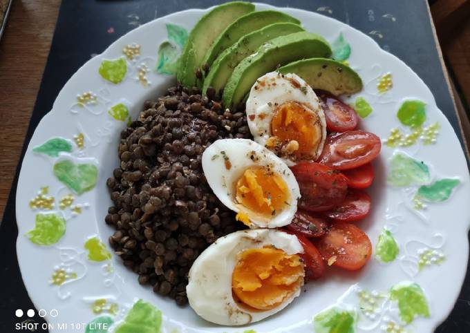 Lentils bowl