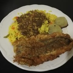 A picture of Fried fish.