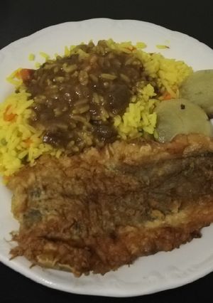 A picture of Fried fish.