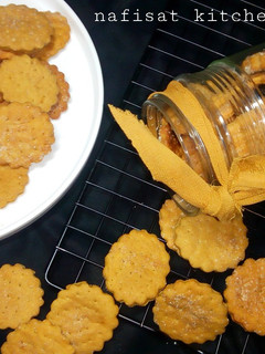 Homemade crackers ainihin hoton girkin