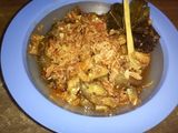 Balado Terong Ikan Asin
