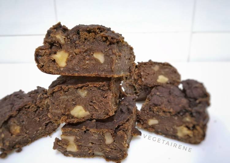 Brownie vegano sin gluten (con ingrediente secreto)