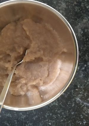 A picture of Homemade cerelac powder for babies - Poha Cereal Mix.