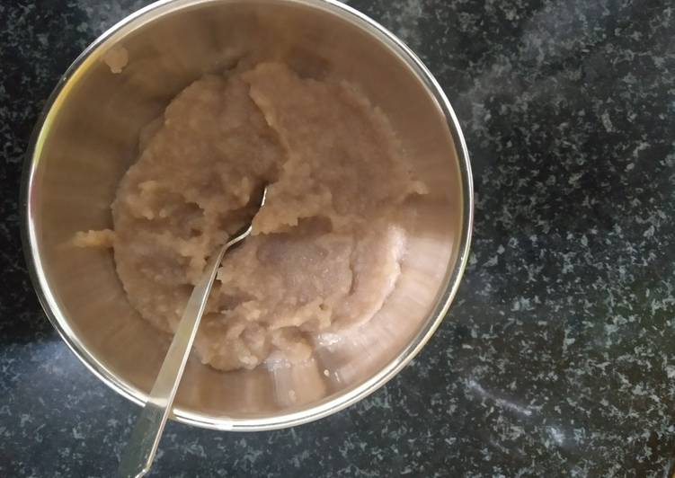 Recipe of Homemade Homemade cerelac powder for babies - Poha Cereal Mix