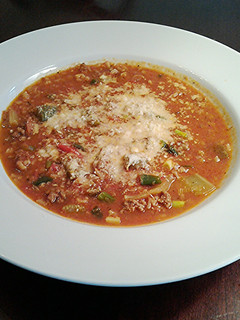 A picture of Stuffed Pepper Soup.