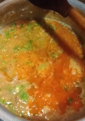 A picture of Chicken chickpeas Grandma Recipe.
