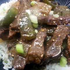 A picture of Black Pepper Steak.