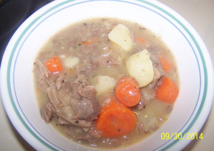 Steps to Prepare Any-night-of-the-week Thick And Hearty Lamb Stew