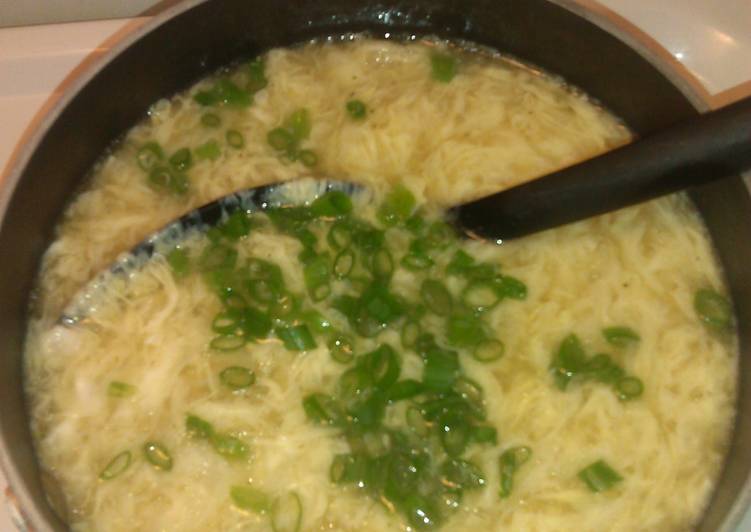 Recipe of Quick Egg Drop Soup