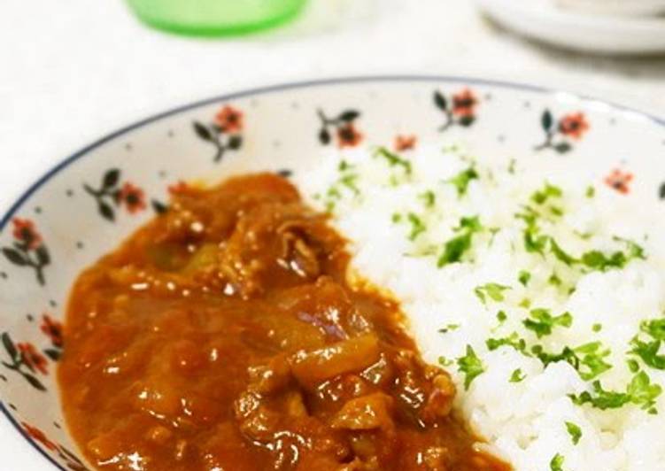 Simple Way to Prepare Perfect Hayashi Rice