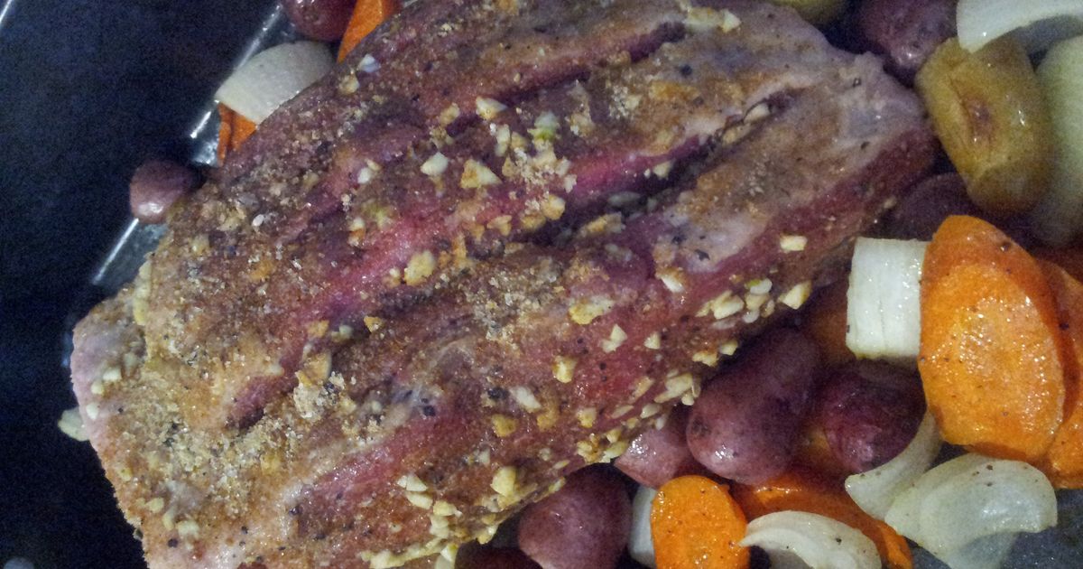 Garlic & Spice Angus Roast Rump Recipe By Amber.Yearwood