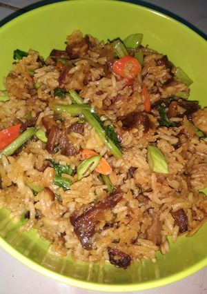 Foto resep Nasi goreng campur