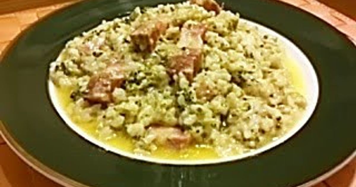 Quick Cheese Cream Risotto Recipe By Cookpad.Japan
