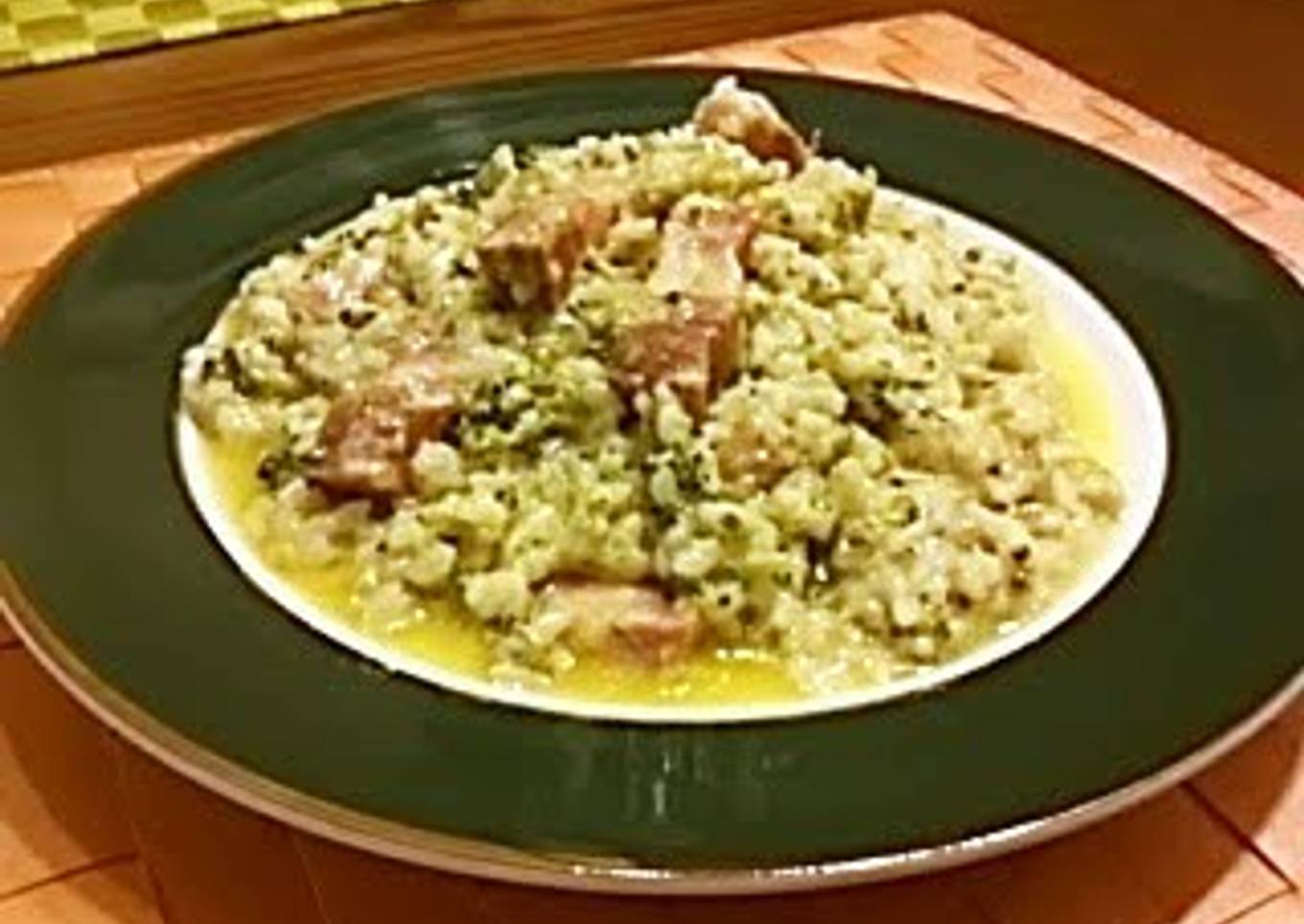 Quick Cheese Cream Risotto