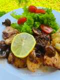 Lemon Herb Chicken With Creamy Potatoes