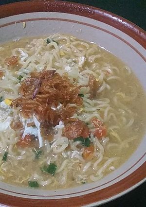 Foto resep Mie Sedaap Kuah Telur