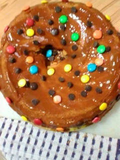 Una foto de Súper torta con tan solo 4 ingredientes