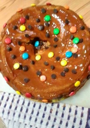 Una foto de Súper torta con tan solo 4 ingredientes