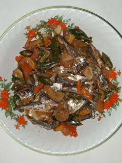 Foto resep Oseng Ikan Asin (pedo/klotok)