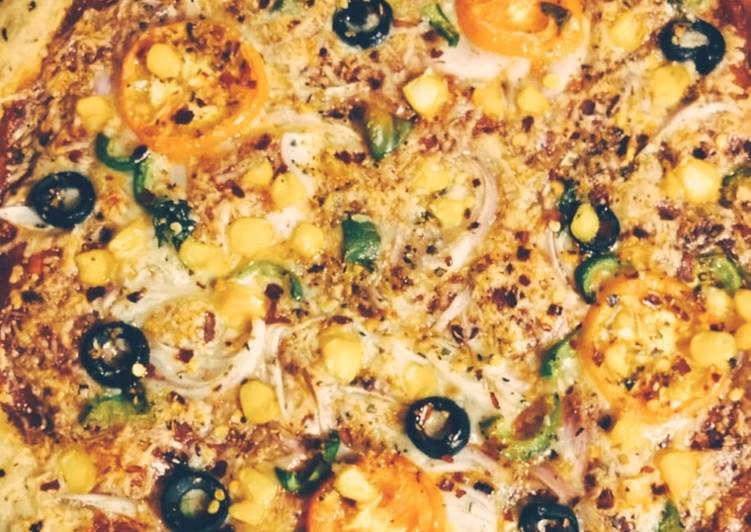 Pizzzzaaaaa lovers cheese brust pizza domino. Style
