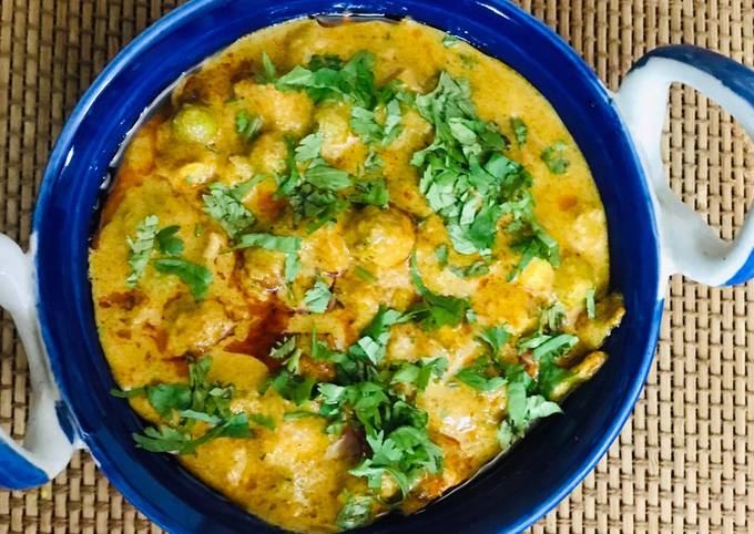 Makhana korma recipe by Indira Mayooranathan