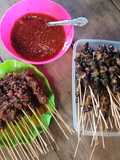 Sate keong sawah (Gondang)