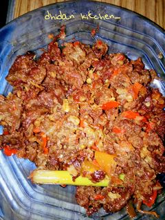 Foto resep Daging suwir goreng balado
