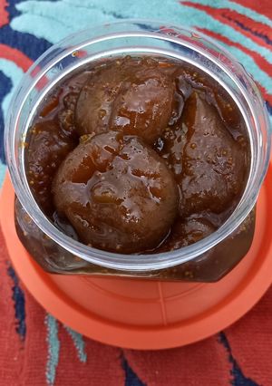عکسی از دستور مربا انجیر با عطر هل😋