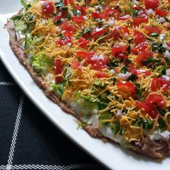 A picture of Scootsie's Taco Dip.