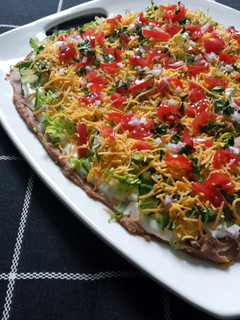 A picture of Scootsie's Taco Dip.