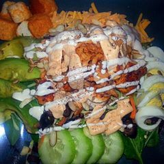 A picture of Chipotle Ranch Grilled Chicken Salad.