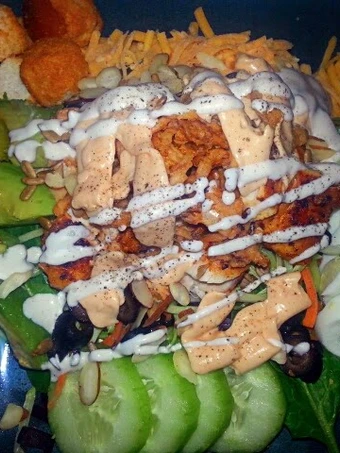 Easy Way Make Recipe Chipotle Ranch Grilled Chicken Salad that is Delicious, Delicious}