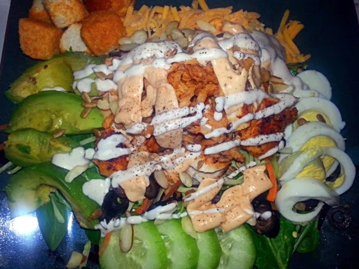 Easy Way Make Recipe Chipotle Ranch Grilled Chicken Salad that is Delicious, Delicious}