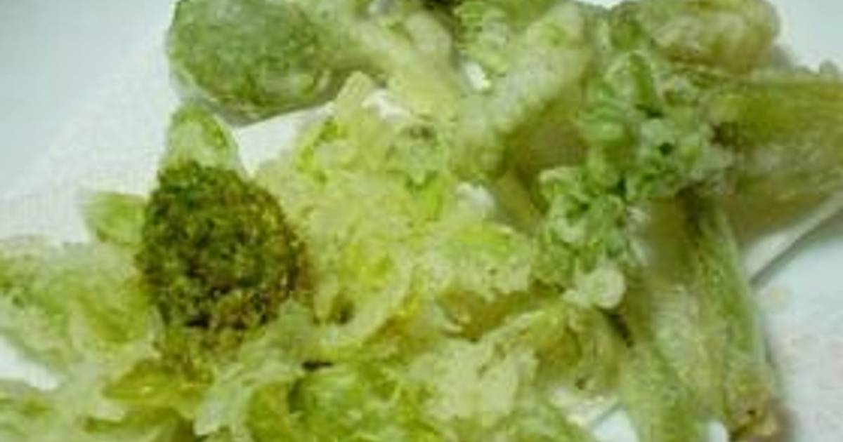 Fukinotou (Butterbur Sprouts) Tempura Recipe by cookpad.japan Cookpad
