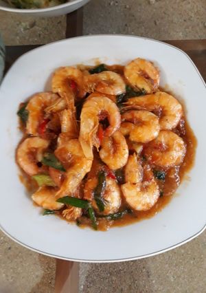 Foto resep Udang Saus Padang Nat^z