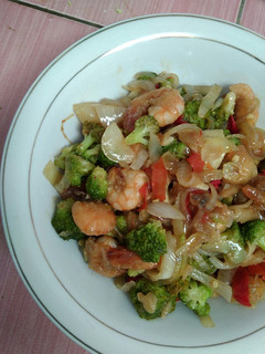 Foto resep Tumis Udang Brokoli