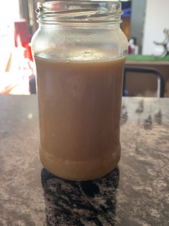 Una foto de Dulce de “leche” de soja casero. Vegano y sin tacc