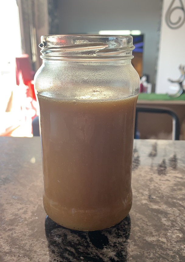 Una foto de Dulce de “leche” de soja casero. Vegano y sin tacc
