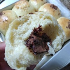 A picture of Choco soft rolls.